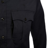 Flying Cross Men's Core Flex Class A Long Sleeve Shirt, LAPD Navy, Chest Pocket