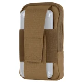 Condor Phone Pouch, Coyote Brown, Shown Holding Phone