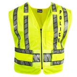 Blauer ORALITE Zip-Front Safety Vest - Police Logo