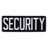 Hero's Pride Security Back Patch, White / Midnight Navy