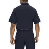Blauer FlexPro Armorskin Short Sleeve Base Shirt, Dark Navy, Facing Back