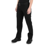 First Tactical Women's V2 Pro Duty Uniform Pant - PFAS, Black, Facing Front Left Angle