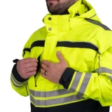 First Tactical Tactix HI Vis Shell - PFAS, Chest Pocket