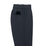 Blauer Flexpro 6.8 oz. 100% Poly Twill Classic Pants, Laid Flat, Pocket Detail
