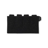 5.11 Tactical 6 x 3 in. Loop Panel, Black, Back