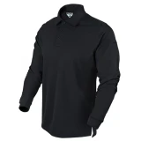 Condor Long Sleeve Performance Tactical Polo, Black
