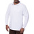 Vertx Men's Coldblack® Long Sleeve Polo White
