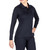 5.11 Tactical Women's Performance Long Sleeve Polo, Dark Navy Front