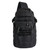 First Tactical Crosshatch Sling Pack, black front view