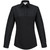Flying Cross FX STAT 65/35 Poly/Cotton-Mini Rip-Stop Women's Long Sleeve Hybrid Shirt, Black