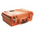 Pelican 1500EMS Protector Case, orange closed