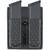 Safariland Model 75 Open Top Double Magazine Pouch, black Hardshell STX STX Basket Weave front view