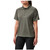 5.11 Tactical Women's Performance Polo, TDU Green, untucked