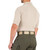 First Tactical Men's Performance Polo, khaki back view