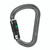 Petzl WILLIAM Carabiner gray ball-lock