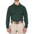 First Tactical Men's Long Sleeve Performance Polo, spruce green