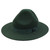 Stratton Campaign Style Felt Hat forest green