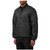 5.11 Tactical Station Jacket, Black, Hands Out of Pockets, Facing Front Left Angle