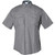 Flying Cross Flex 65/35 Poly/Cotton-Mini Rip-Stop Short Sleeve Woven Shirt Oxford Gray