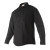 Flying Cross FX Flex 65/35 Poly/Cotton-Mini Rip-Stop Long Sleeve Woven Shirt Black