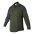 Flying Cross FX Flex 65/35 Poly/Cotton-Mini Rip-Stop Long Sleeve Woven Shirt OD Green