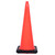 Hi-Way Safety 36 in. 10 lb. Plain Orange Traffic Cone, Black Base
