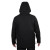 First Tactical Storm Surge Jacket, Black, Back, Hood Up