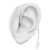 N-Ear 360 Flexo Single Ear Radio Earpiece - Protectr Ear Molds, Earpiece in Ear