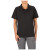 5.11 Tactical Polyester Women's Helios Short Sleeve Polo Shirt, Black