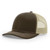 Richardson Lifestyle Mid-Pro Trucker Cap, Brown/Khaki