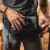 Vertx S.O.C.P. Tactical Fanny Pack, Black, Shown with Main Compartment Open