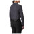 5.11 Tactical Women's Helios Long Sleeve Polo, Charcoal, Facing Right Back Angle