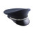 Bayly Military-Air Force 09 Cap - Silver Buttons, Silver Snake Straps & Braid Frame
