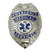 Hero's Pride Emergency Medical Services Badge, Nickel Plate