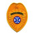 Hero's Pride Paramedic Badge Patch, Gold