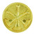 Hero's Pride Asst Chief Three Bugles Crossed Pin, Gold Plate