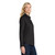 Port Authority Long Sleeve Easy Care Shirt - Women's, Black/Light Stone, Facing RIght