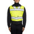 Blauer Hi-Vis Yellow Polyester Breakaway Safety Vest with Scotchlite Stripes