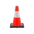 Hi-Way Safety 12 in. Orange 1.5 lb. Traffic Cone with Black Base & 4 in. White HIP Collar