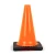 Hi-Way Safety 12 in. Traffic Cone With Black Base