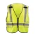 OccuNomix Yellow Mesh Public Safety Breakaway Vest, ANSI Class 2, Plain, Front
