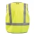 OccuNomix Yellow Mesh Public Safety Breakaway Vest, ANSI Class 2, Plain, Back