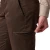5.11 Tactical Women's Stryke Class A PDU Twill Plus Pants, Brown, Zippered Pocket Unzipped