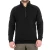 First Tactical 80/20% Cotton/Poly Men's Cotton Job Shirt 1/4 Zip - PFAS, Black