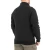 First Tactical 80/20% Cotton/Poly Men's Cotton Job Shirt 1/4 Zip - PFAS, Black, Facing Back Right Corner