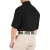 First Tactical Men's V2 Tactical Short Sleeve Shirt - PFAS, Black, Facing Back Left Angle
