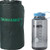 Therm-A-Rest Regular Deep Forest Trail Scout Sleeping Pad, Rolled Up, Compared to Water Bottle