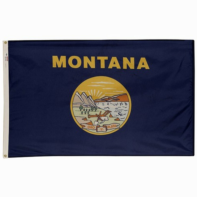 Valley Forge Spectramax Nylon Montana State Flag