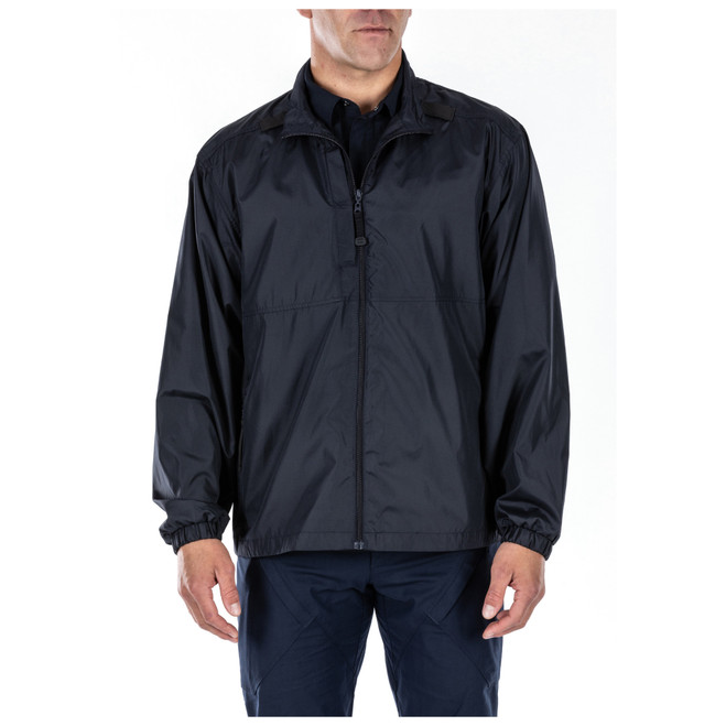 5.11 Tactical Packable Jacket, Dark Navy front view