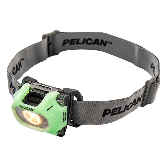 Pelican 2750CC Headlamp, front view 1